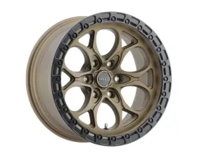 Weld Racing Ledge 6 W106 Wheel 18x9 6x139.7 -12mm Satin Bronze with Satin Black Ring