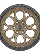 Weld Racing Ledge 6 W106 Wheel 18x9 6x139.7 -12mm Satin Bronze with Satin Black Ring                                     - W10689084451 - Image 2