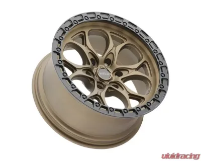 Weld Racing Ledge 6 W106 Wheel 18x9 6x139.7 -12mm Satin Bronze with Satin Black Ring - W10689084451