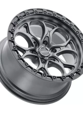 Weld Racing Ledge 6 W107 Wheel 18x9 6x135 0mm Satin Gunmetal with Satin Black Ring                                     - W10789089501 - Image 3