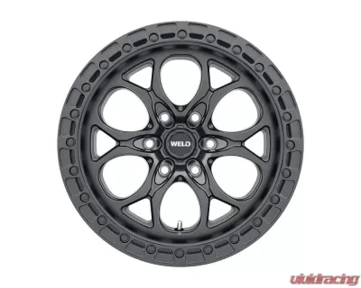 Weld Racing Ledge 6 W108 Wheel 18x9 6x135 0mm Satin Black with Satin Black Ring - W10889089501