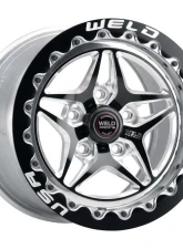 WELD Street & Strip RT-S S81 Beadlock Wheel 17x11 5X4.5 Polished                                     - 81MP7110A68F - Image 2