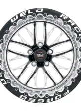 WELD Street & Strip RT-S S82 Beadlock Wheel 17x9.5 5X4.5 Black                                     - 82MB7095A73F - Image 2