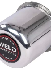 Weld Racing 3.175in Diameter Aluminum Polished Center Caps and Hub Covers                                     - P605-5083 - Image 2