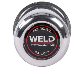 Weld Racing 3.175in Diameter Aluminum Polished Center Caps and Hub Covers