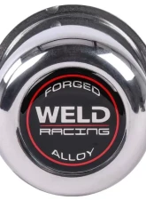 Weld Racing 3.175in Diameter Aluminum Polished Center Caps and Hub Covers                                     - P605-5083 - Image 2