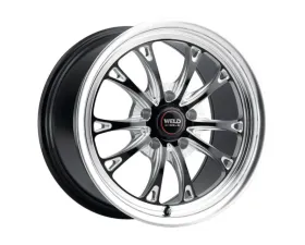 Weld Racing Belmont Drag S157 Wheel 20x8 5x114.3 ET00 BS  4.50 Gloss Black Milled 78.1