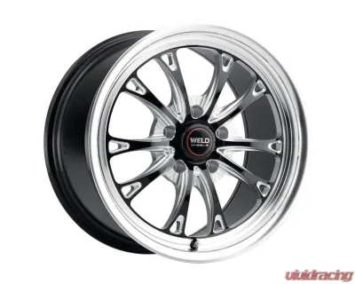 Weld Racing Belmont Drag S157 Wheel 18x10 5x114.3 ET45 BS 7.27 Gloss Black Milled 78.1 - S15780067P45