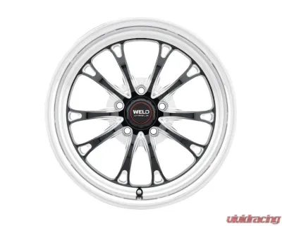 Weld Racing Belmont Drag S157 Wheel 18x10 5x114.3 ET45 BS 7.27 Gloss Black Milled 78.1 - S15780067P45