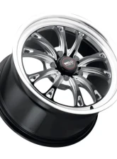Weld Racing Belmont Drag S157 Wheel 18x10 5x114.3 ET45 BS 7.27 Gloss Black Milled 78.1                                     - S15780067P45 - Image 3