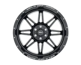 Weld Racing Cheyenne W132 Wheel 22x14 6x135 6x139.7 ET-70 BS 4.75 Gloss Black MIL 106.1