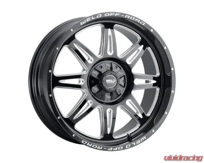 Weld Racing Cheyenne W132 Wheel 20x10 5x127 5x139.7 ET-18 BS  4.75 Gloss Black MIL 87.1 - W13200057475