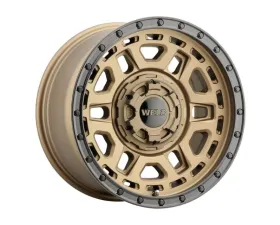 Weld Racing Crux W120 Wheel 22x12 6x135 6x139.7 ET-44 BS  4.75 Satin Bronze | Satin Black ring 106.1