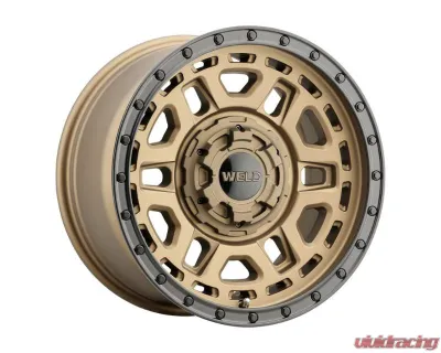 Weld Racing Crux W120 Wheel 22x10 6x135 6x139.7 ET-18 BS  4.75 Satin Bronze | Satin Black ring 106.1 - W12020098475