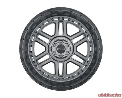 Weld Racing Crux W221 Wheel  20x9 6x135 6x139.7 ET00 BS  5.00 Satin Gunmetal | Black 106.1 - W22109098500
