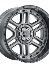 Weld Racing Crux W221 Wheel  20x9 6x135 6x139.7 ET00 BS  5.00 Satin Gunmetal | Black 106.1                                     - W22109098500 - Image 3