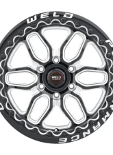 Weld Racing Laguna 6 Beadlock S903 Wheel 17x11 6x127 ET36 BS 7.375 Gloss Black Milled 78.1                                     - S90371181P36 - Image 2