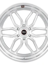 Weld Racing Laguna 6 S114 Wheel  22x9 6x139.7 ET25 BS  5.98 Gloss Silver Machined  106.1                                     - S11429084P25 - Image 2