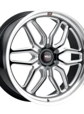 Weld Racing Laguna 6 S109 Wheel 22x9 6x139.7 ET25 BS  5.98 Gloss Black Milled 106.1                                     - S10929084P25 - Image 3
