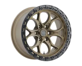 Weld Racing Ledge 6 W106 Wheel  17x9 6x135  ET00 BS  5.00 Satin Bronze | Satin Black Ring 87.1