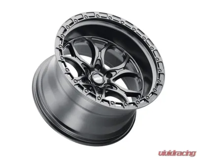 Weld Racing Ledge 6 W107 Wheel 18x9 6x135  ET-12 BS  4.51 Satin Gunmetal | Satin Black Ring 87.1 - W10789089451