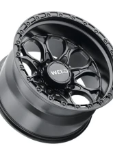 Weld Racing Ledge 8 W108 Wheel 20x10 8x180  ET-18 BS  4.75 Satin Black | Satin Black Ring 124.3                                     - W10800018476 - Image 3