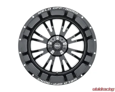 Weld Racing Slingblade W158 Wheel 20x10 6x135 6x139.7 ET-18 BS 4.75 Gloss Black MIL 106.1 - W15800098475