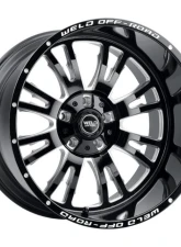 Weld Racing Slingblade W158 Wheel 20x10 6x135 6x139.7 ET-18 BS 4.75 Gloss Black MIL 106.1                                     - W15800098475 - Image 3