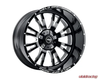 Weld Racing Slingblade W158 Wheel 20x10 6x135 6x139.7 ET-18 BS 4.75 Gloss Black MIL 106.1 - W15800098475