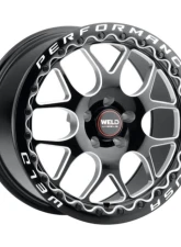 Weld Racing Solana Beadlock S910 Wheel 18x10.5 5x120.65 ET65 BS 8.3 Gloss Black Milled 70.3                                     - S91080562P65 - Image 3