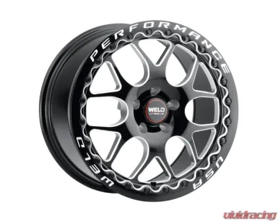 Weld Racing Solana Beadlock S910 Wheel 18x10.5 5x120.65 ET65 BS 8.3 Gloss Black Milled 70.3 - S91080562P65
