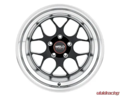 Weld Racing Solana S110 Wheel 22x10.5 5x127 ET13 BS  6.25 Gloss Black Milled 78.1 - S11020573625