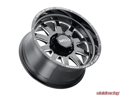 Weld Racing Stealth W102 Wheel 18x9 8x165.1  ET00 BS  5.01 Gloss Black Milled 125.1 - W10289082501