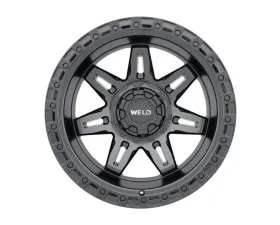 Weld Racing Stellar W141 Wheel 20x9 8x180  ET00 BS  5.01 Satin Black 124.3