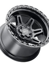 Weld Racing Stellar W141 Wheel 20x9 8x180  ET00 BS  5.01 Satin Black 124.3                                     - W14109018501 - Image 2