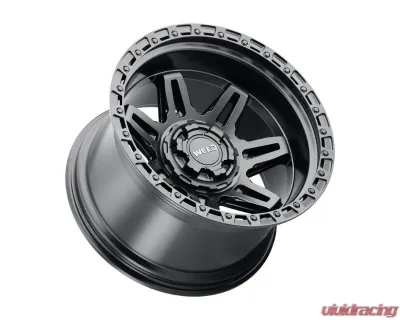 Weld Racing Stellar W141 Wheel 20x9 8x180  ET00 BS  5.01 Satin Black 124.3 - W14109018501