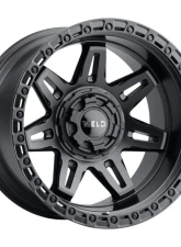 Weld Racing Stellar W141 Wheel 20x9 8x180  ET00 BS  5.01 Satin Black 124.3                                     - W14109018501 - Image 3
