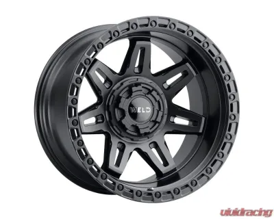 Weld Racing Stellar W141 Wheel 20x9 8x180  ET00 BS  5.01 Satin Black 124.3 - W14109018501