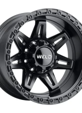 Weld Racing Stellar W141 Wheel 20x9 8x180  ET00 BS  5.01 Satin Black 124.3                                     - W14109018501 - Image 4