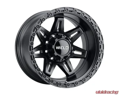 Weld Racing Stellar W141 Wheel 20x9 8x180  ET00 BS  5.01 Satin Black 124.3 - W14109018501