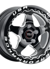 Weld Racing Ventura Beadlock S905 Wheel 17x10 5x120 ET42 BS  7.15 Gloss Black 78.1                                     - S90570022P42 - Image 3