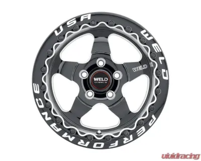 Weld Racing Ventura Beadlock S905 Wheel 17x10 5x120 ET42 BS  7.15 Gloss Black 78.1 - S90570022P42