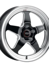 Weld Racing Ventura Drag S155 Wheel 20x5 5x114.3 ET-38 BS  1.5 Gloss Black Milled 78.1                                     - S1550C067N38 - Image 3