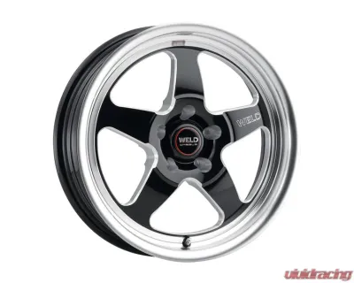 Weld Racing Ventura Drag S155 Wheel 20x5 5x114.3 ET-38 BS  1.5 Gloss Black Milled 78.1 - S1550C067N38