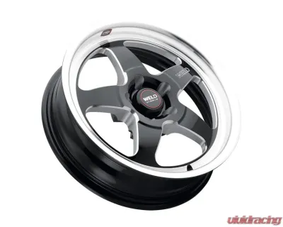 Weld Racing Ventura Drag S155 Wheel 20x5 5x114.3 ET-38 BS  1.5 Gloss Black Milled 78.1 - S1550C067N38