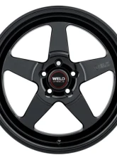 Weld Racing Ventura Drag S151 Wheel 18x5 5x114.3 ET-23 BS  2.09 Gloss Black 78.1                                     - S1518C067N23 - Image 2