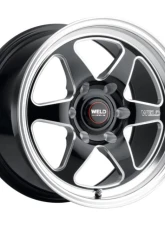 Weld Racing Ventura 6 S106 Wheel 20x9.5 6x139.7 ET06 BS 5.50 Gloss Black Milled 106.1                                     - S10609584P06 - Image 3