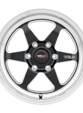 Weld Racing Ventura 6 S106 Wheel 20x9.5 6x139.7 ET06 BS 5.50 Gloss Black Milled 106.1                                     - S10609584P06 - Image 2