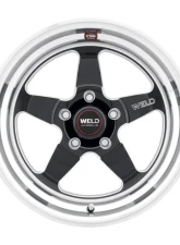 Weld Racing Ventura S104 Wheel 18x11 5x120.65 ET43 BS  7.69 Gloss Black Milled 72.56                                     - S10481161P43 - Image 2