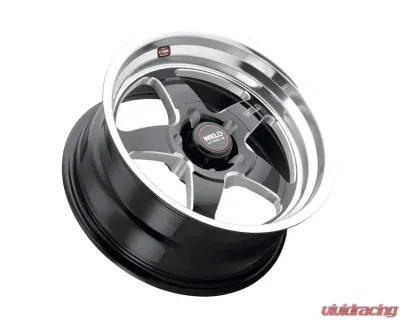 Weld Racing Ventura S104 Wheel 18x11 5x120.65 ET43 BS  7.69 Gloss Black Milled 72.56 - S10481161P43